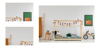 Detská posteľ Domček Clasic rozměr lůžka: 90 x 140 cm 4