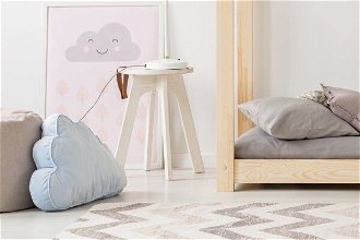 Detská posteľ domček Clasic s komínom rozmer lôžka: 100 x 200 cm 8