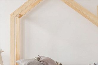 Detská posteľ domček Clasic s komínom rozměr lůžka: 100 x 200 cm 5