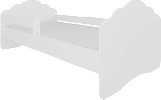 Detská posteľ s matracom Camos B 80x160 cm - biela