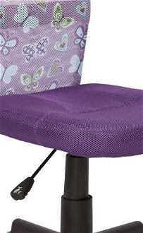 Detská stolička na kolieskach Dingo - fialová 5