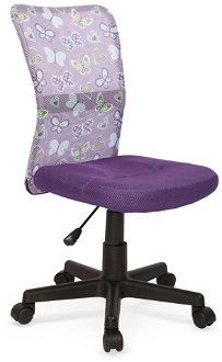 Detská stolička na kolieskach Dingo - fialová