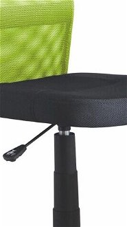 Detská stolička na kolieskach Dingo - zelená / čierna 5