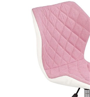 Detská stolička na kolieskach Matrix 3 - ružová 6