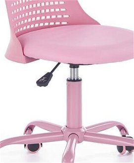 Detská stolička na kolieskach Pure - ružová 5