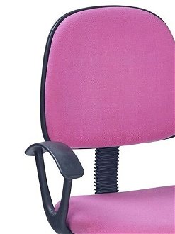 Detská stolička na kolieskach s podrúčkami Darian BIS - ružová 6