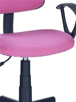 Detská stolička na kolieskach s podrúčkami Darian BIS - ružová 5