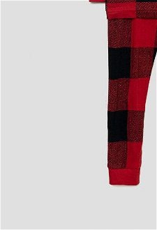 Detské bavlnené pyžamo GAP červená farba, vzorovaná 8