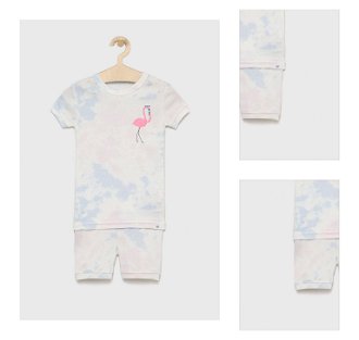 Detské bavlnené pyžamo GAP vzorovaná 3