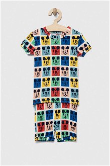 Detské bavlnené pyžamo GAP x Disney vzorovaná
