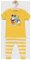 Detské bavlnené pyžamo GAP x Disney žltá farba, vzorovaná