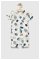Detské bavlnené pyžamo GAP x Pixar biela farba, vzorované