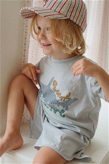 Detské bavlnené pyžamo Konges Sløjd s potlačou