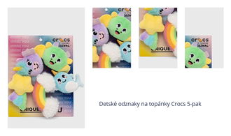 Detské odznaky na topánky Crocs 5-pak 1