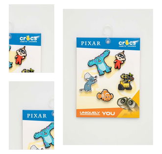 Detské odznaky na topánky Crocs x Pixar 5-pak 4