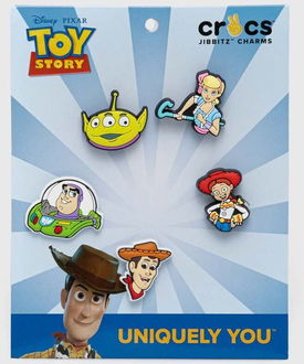 Detské odznaky na topánky Crocs x Toy Story 5-pak