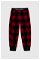Detské pyžamové nohavice Abercrombie & Fitch červená farba, vzorovaná