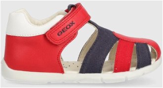 Detské sandále Geox červená farba