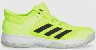 Detské tenisky adidas Performance Ubersonic 4 k zelená farba