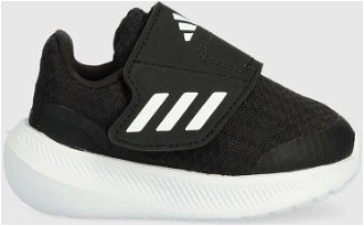 Detské tenisky adidas RUNFALCON 3.0 AC čierna farba