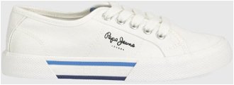 Detské tenisky Pepe Jeans biela farba