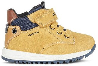 Detské topánky Geox žltá farba
