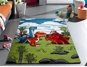 Detský koberec Diamond Kids 120x170 cm, motív dinosauri%