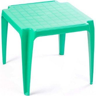 Detský stolik zelený 2