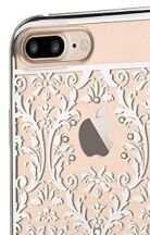 Devia kryt Crystal Baroque pre iPhone 7 Plus - Silver 6