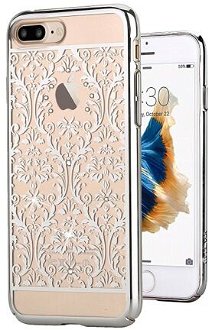 Devia kryt Crystal Baroque pre iPhone 7 Plus - Silver 2