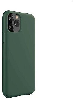 Devia kryt Nature Series Silicone Case pre Apple iPhone 11 Pro, zelené