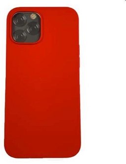 Devia kryt Nature Series Silicone Case pre Apple iPhone 12/12 Pro, červené