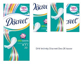 DHV Intímky Discreet Deo 20 kusov 1