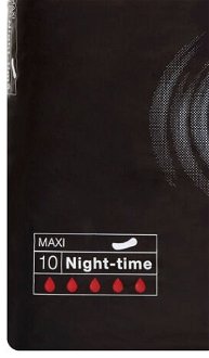 KOTEX Slipové vložky Night time Maxi 10 kusov 8