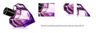 Diesel Loverdose parfumovaná voda pre ženy 50 ml 1