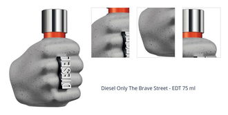 Diesel Only The Brave Street - EDT 75 ml 1