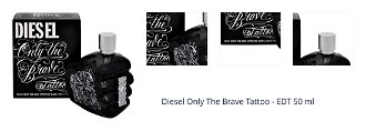 Diesel Only The Brave Tattoo - EDT 50 ml 1