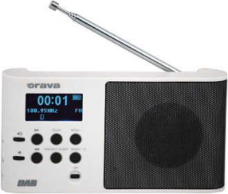Digitálne DAB/FM prenosné rádio