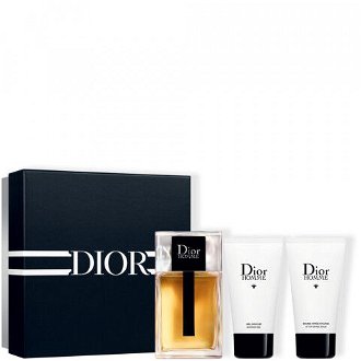 Dior Dior Homme 2020 - EDT 100 ml + sprchový gel 50 ml + balzám po holení 50 ml