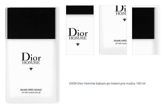DIOR Dior Homme balzam po holení pre mužov 100 ml 1