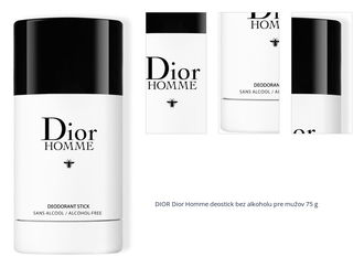 DIOR Dior Homme deostick bez alkoholu pre mužov 75 g 1