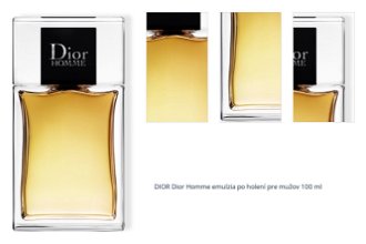 DIOR Dior Homme emulzia po holení pre mužov 100 ml 1