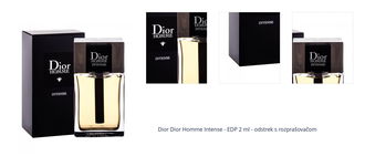 Dior Dior Homme Intense - EDP 2 ml - odstrek s rozprašovačom 1