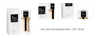 Dior Dior Homme Sport 2021 - EDT 125 ml 1