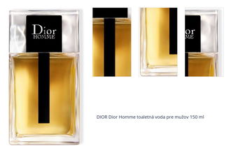 DIOR Dior Homme toaletná voda pre mužov 150 ml 1