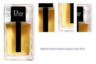 DIOR Dior Homme toaletná voda pre mužov 50 ml 1