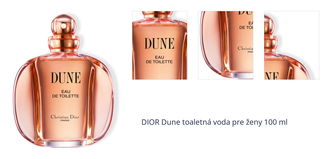 DIOR Dune toaletná voda pre ženy 100 ml 1