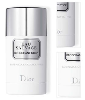 DIOR Eau Sauvage deostick bez alkoholu pre mužov 75 ml 3