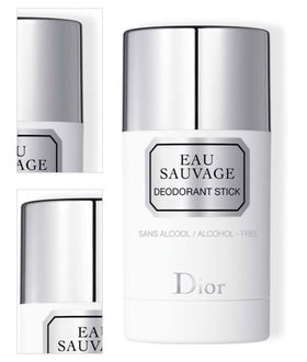 DIOR Eau Sauvage deostick bez alkoholu pre mužov 75 ml 4