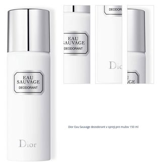 DIOR Eau Sauvage dezodorant v spreji pre mužov 150 ml 1